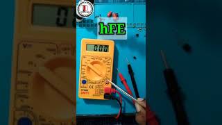 How to check NPN amp PNP transistor  transistor checking with multimeter [upl. by Katti916]