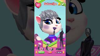 hawkmoth miraculous🖤💜💙✨💫🌟 makeover🎯🌈✨🤗 mytalkingangela2 cosplay shortsfeed shorts trending [upl. by Grantland617]