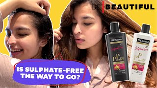 Heres Why To Use Sulphate Free Shampoo amp Conditioner  TRESemmé Shampoo Review  Be Beautiful [upl. by Akirea]