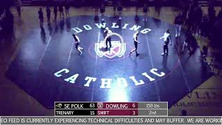 CIML Boys Wrestling Dowling Catholic vs Southeast Polk [upl. by Manny]