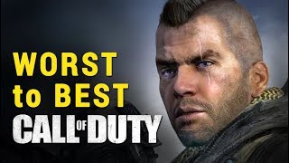 Top CALL OF DUTY Games Worst to Best Ranking All COD titles  whatoplay [upl. by Capwell]