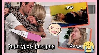 ZWANGERSCHAPSVLOG 🤰 zwangerschapstest tot miskraam amp goede echos 😍  Sarah Rebecca [upl. by Adikram681]