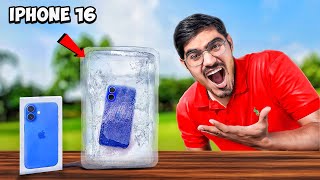 I Phone 16 Extreme Freezing Test  क्या ये आईफोन बच पायेगा [upl. by Ardnnaed]