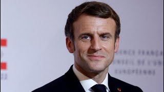 Hanouka à lÉlysée  Les drôles de pas d’Emmanuel Macron [upl. by Cordier]