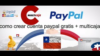 COMO CREAR UNA CUENTA PAYPAL MAS MULTICAJA [upl. by Suiremed]