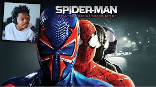 This Is Into The Spiderverse THE GAME  Spiderman Shattered Dimensions [upl. by Morey772]