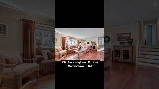 Metuchen NJ Real Estate 26 Lexington [upl. by Leoj]