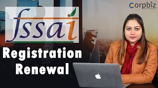 FSSAI Registration Renewal Process  How to Renew your FosCos FSSAI License  Monisha Chaudhary [upl. by Yezdnil]