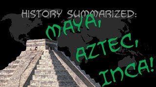 History Summarized The Maya Aztec and Inca [upl. by Alleiram]