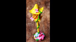 Polymer Clay Lamp Post Tutorial fairgardenaccessoriesfunkicreationzzz [upl. by Kolosick]