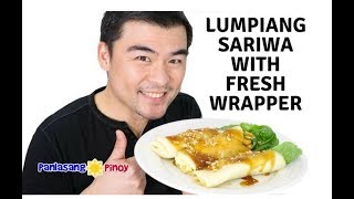 How to Cook Lumpiang Sariwa with Fresh Lumpia Wrapper [upl. by Sucramej]