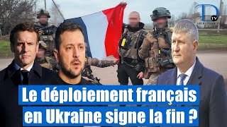 Déploiement en Ukraine  La réponse cinglante de la Russie à Macron [upl. by Ahsinuq]