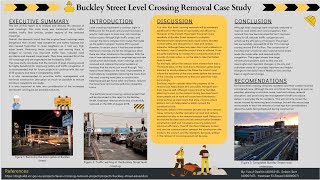 Buckley Street Level Crossing Case Study [upl. by Lorrimer]