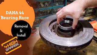 Dana 44 Bearing Race Removal amp Install [upl. by Anele]