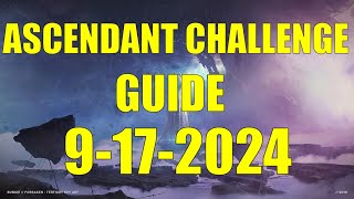 Destiny 2  Ascendant Challenge Guide and Location 9172024 [upl. by Kassel]