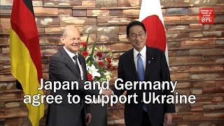 Japan and Germany agree to support Ukraine [upl. by Netsirk569]