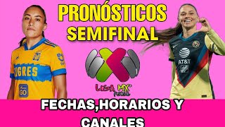 SEMIFINAL LIGA MX FEMENIL CLUSURA 2024 FECHAS HORARIOS Y CANALES [upl. by Nesnar]