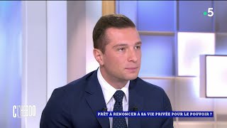 Présidentielle  Jordan Bardella en route pour 2027   C l’hebdo [upl. by Hutner]