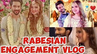 Rabeeca and hussain tareen baat paki vlog 💍❤️rabeeca khan and hussain tareen engagement vlog ❤️😘 [upl. by Nugent]