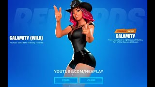 CALAMITY 🐈‍⬛ KAWAII UWU STYLE  FORTNITE NEAPLAY [upl. by Idalla]