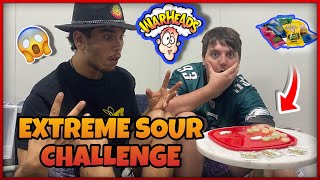 EXTREME SOUR WARHEADS CHALLENGE [upl. by Remos]