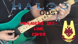 The Menagerie Skyline Halo ODST Guitar COVER [upl. by Kirsti]