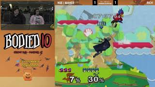 NSE  Maher Marth vs Rich Falco  Singles  Div 1 Winners Quarterfinal  Bodied 10 [upl. by Mckenzie19]