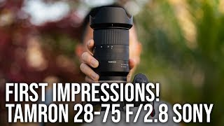 Tamron 2875mm f28  Sony a7III  REAL WORLD WEDDING SAMPLE FOOTAGE UPDATE IN DESCRIPTION BOX [upl. by Atikkin960]