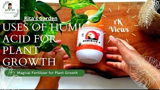 Uses of Humic acids Procedure to use Tips for fast growing plants using Humic Acid Tamil [upl. by Ardnohsed307]