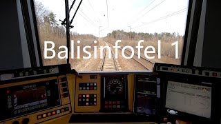 Balisinformationsfel 1 Bf1 tåg 11060 [upl. by Sheeree584]