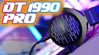 Beyerdynamic DT 1990 Pro Review Big Built but TOO Bright [upl. by Arracot906]