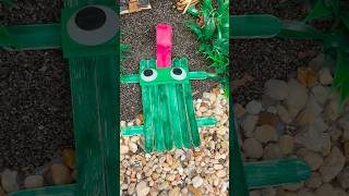 DIY Wooden Frog Craft for Kids 🐸  Fun and Easy Popsicle Stick Craft diy craft craftyfun kids [upl. by Icats]