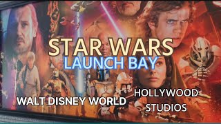 STAR WARS LAUNCH BAY  WALT DISNEY WORLD  HOLLYWOOD STUDIOS  Big Brother Journey starwars [upl. by Lauzon]