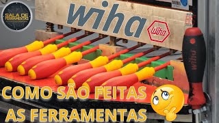 A FANTÁSTICA FÁBRICA DE FERRAMENTAS ALEMÃ DA WIHA a mais top que já pude visitar wiha tools [upl. by Robenia979]