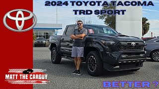 All new 2024 Toyota Tacoma TRD Sport Detailed Review amp Test Drive Surpassing Expectations [upl. by Pike]