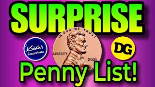 🥳BIG SURPRISE PENNY LIST DOLLAR GENERAL SURPRISE PENNIES [upl. by Connolly928]