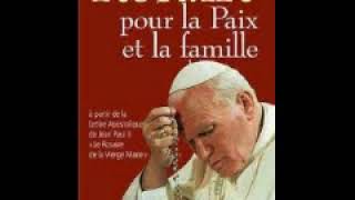 Le Saint Rosaire avec StJeanPaul 2 au complet les 4 Mystères  Joyeux Douloureux Lumineux Glorieux [upl. by Menis]