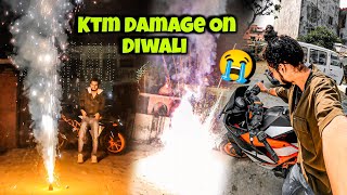 Ktm Rc390 Damage On Diwali 😭 Socha Nahi Tha Aisa [upl. by Deland982]