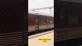 Maharaja express most Luxury train railfacts upsc gk railve map shorts shortsfeed viral [upl. by Fabiola]