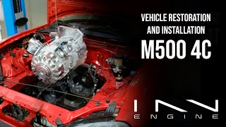 VEHICLE RESTORATION AND INSTALLATION OF OUR REVOLUTIONARY M5004C ENGINE PART1 [upl. by Nerrawed]