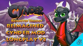 Spyro Reignited Trilogy Spyro 1 PC Full Longplay 120 Walkthrough v2  Reimagined Cynder Mod [upl. by Shuma]