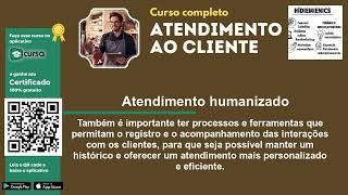 Aula 36  Atendimento Humanizado  Curso de Atendimento ao Cliente [upl. by Avelin310]