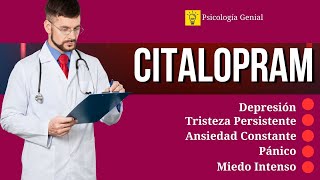 Citalopram  Para Qué Sirve  Quiénes Pueden Tomar  Dosis  Contraindicaciones 💊 Citalopram Precio [upl. by Irehj]