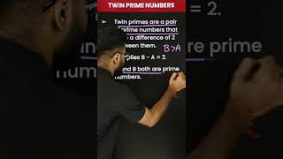 Pairs in Primes♊ Exploring The Concept Of Twin Prime Numbers🔢 mathantics mathtricks [upl. by Kwan125]