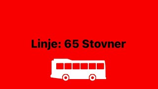 Linje 65 Stovner [upl. by Nohsav]