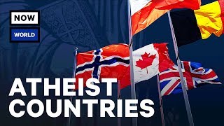 What Are The Most Atheist Countries  NowThis World [upl. by Wichern482]