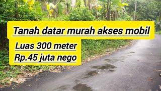 Dijual tanah datar pinggir jalan aspal [upl. by Ahsin]