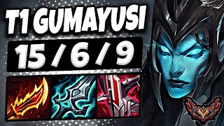 T1 Gumayusi Kalista vs Kaisa  ADC  Patch 1412 Korea Grandmaster ✅ [upl. by Anuahs367]