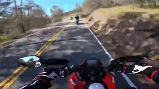 San Jose to Livermore via Mt Hamilton  Ducati Hypermotard 950 [upl. by Wilson]