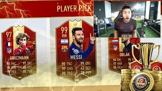 MY FUT CHAMPS REWARDS TOP 100 TOTS REWARDS FIFA 19 [upl. by Nevak351]